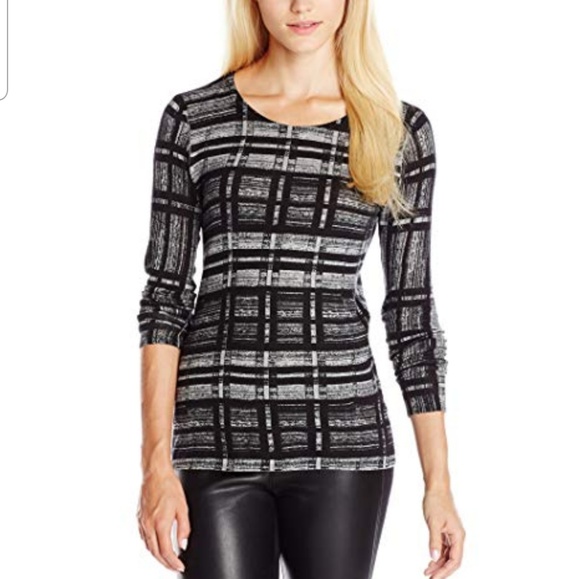 bela nyc milly plaid sweater - Picture 1 of 4